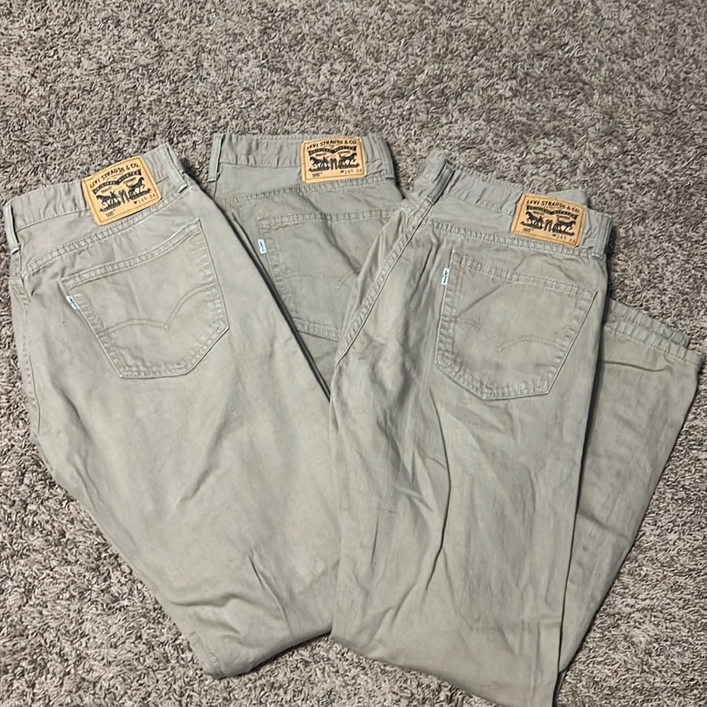 I have 3 pairs of Levi work pants that are lightly worn, very good condition